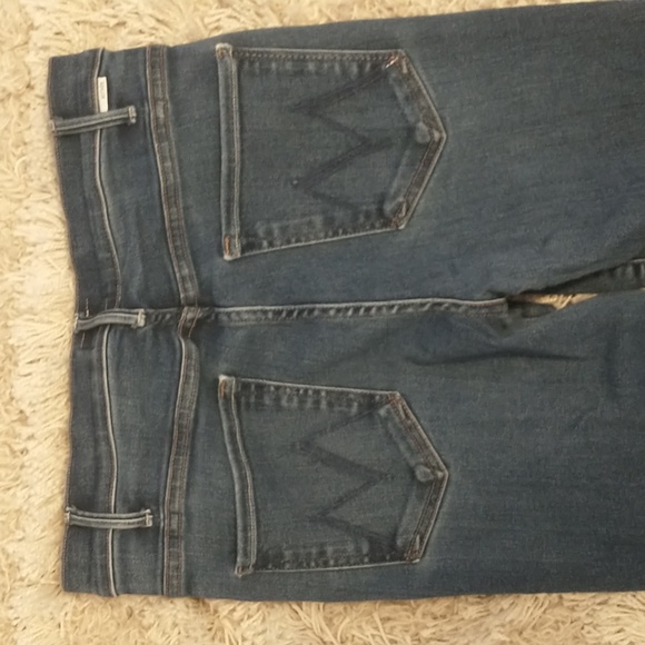 MOTHER The Hustler Ankle Fray Jeans Size 30 - Picture 12 of 16
